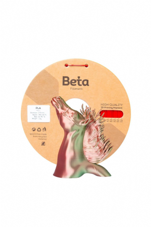 PLA-Magic Silk Filament Red Green