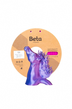 PLA-Magic Silk Filament Rose Red Royal Blue