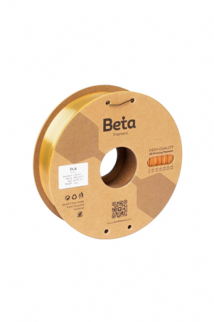 PLA-Mystic Silk Filament Red Gold Black