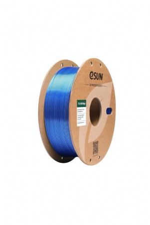 PLA-Silk Magic Filament Blue-Silver